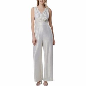 Tahari ASL Women's Sleeveless Jumpsuit
